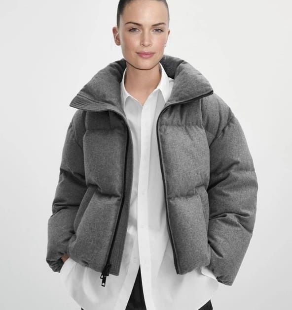 Zacă puf/pana Massimo Dutti