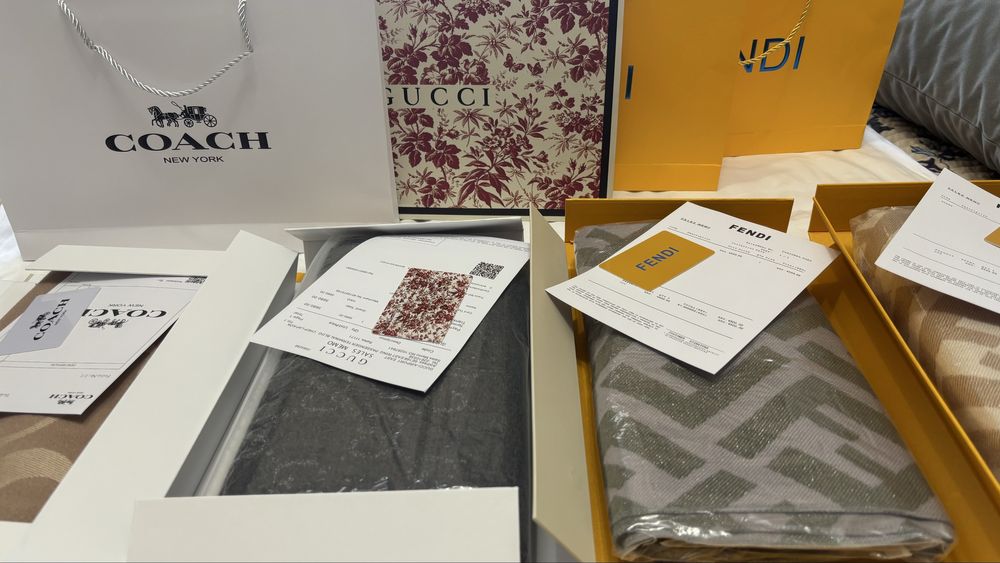 Палантины Платки Люксовые на весну