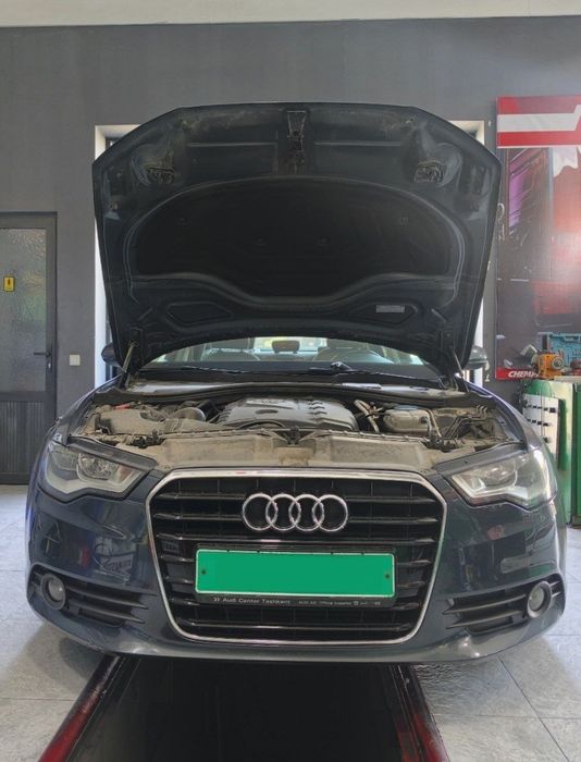 Замена моторного масла и фильтров на автомобиле AUDI A6