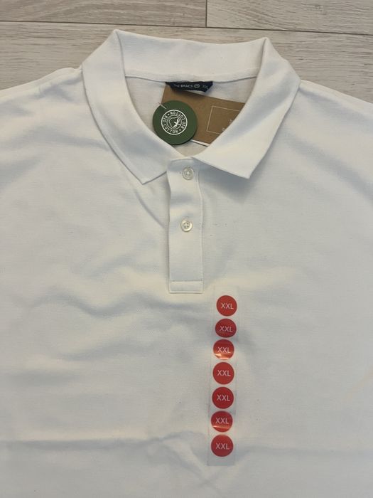 Tricou polo 100% bumbac, XXL, nou