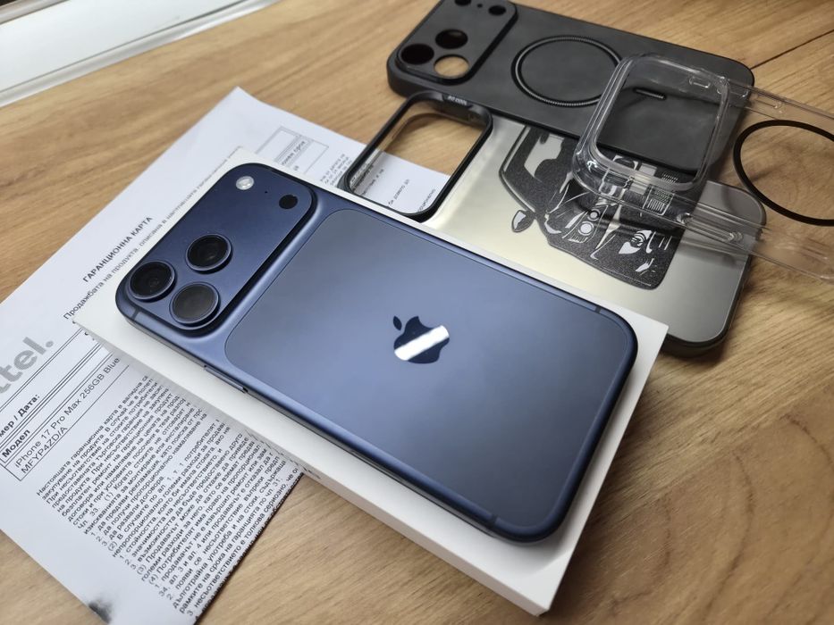 IPhone 17 pro max 256GB+гаранция