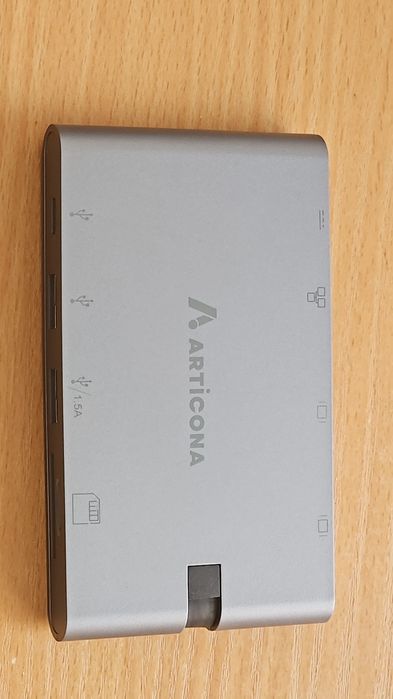 Docking station Articona usb C hdmi usb3 sd micro sd ethernet 1Gbps