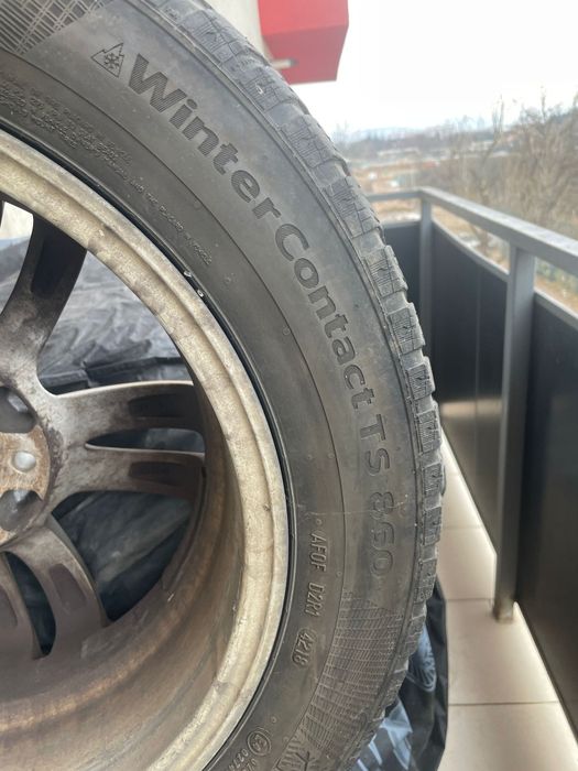 Jante cu cauciucuri iarna 205 55 r16 5x112