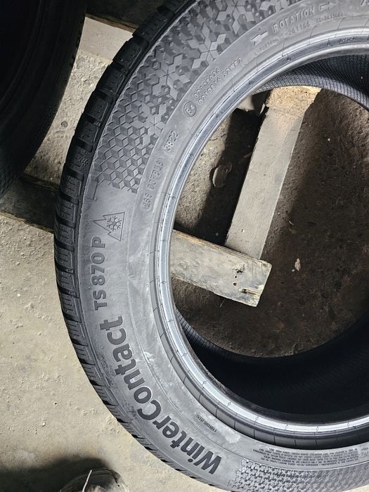 4 anvelope iarna 235 55 18 Continental 2022 7mm