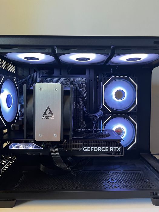 Vând PC Gaming – AMD Ryzen 5 5500, 16 GB DDR4, HDD 2 TB
