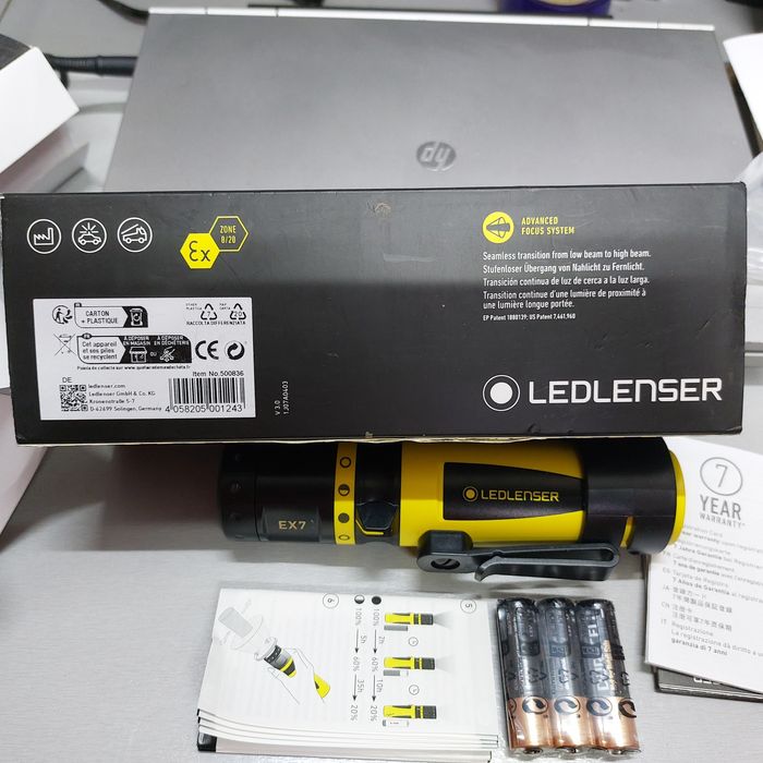 Lanterna LEDLENSER  EX7 ip68