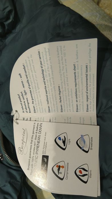 НОВ Бебешки пухен космонавт Bonpoint - 18 месеца