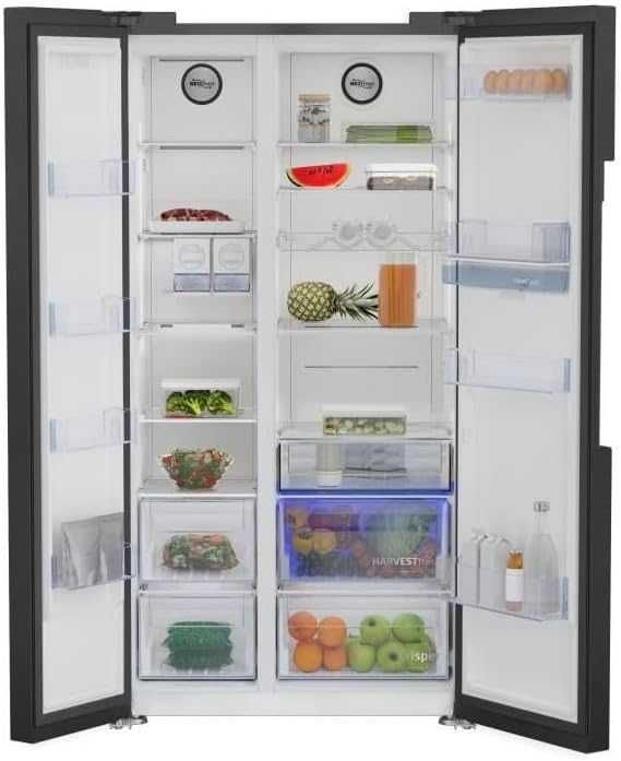 Нов инверторен хладилник side by side  BEKO GN163241DXBRN 576 л