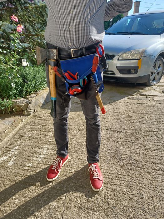 Geanta lucru 50 lei PIELE NATURALA