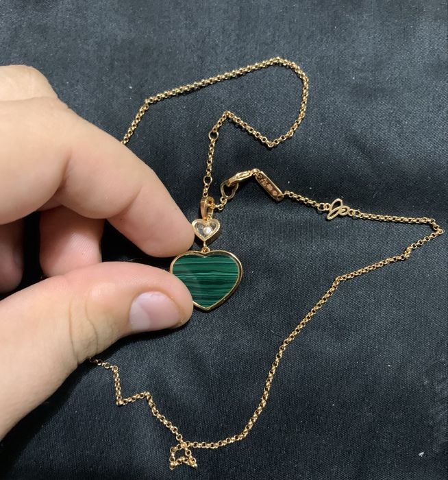 Chopard Happy Hearts оригинално колие