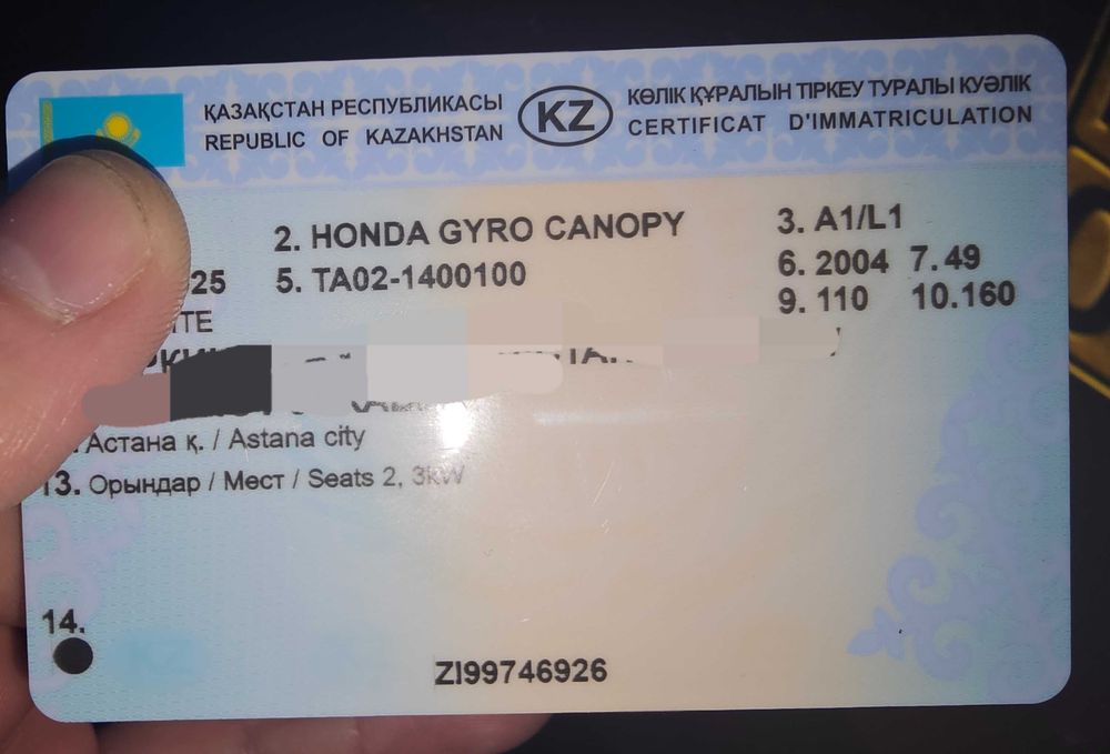 Honda gyro canopy  хонда гиро