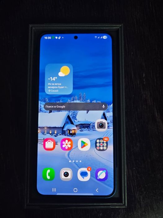 Флагманский смартфон 2025 года. Samsung s25
Мощный процессор Snapdrag