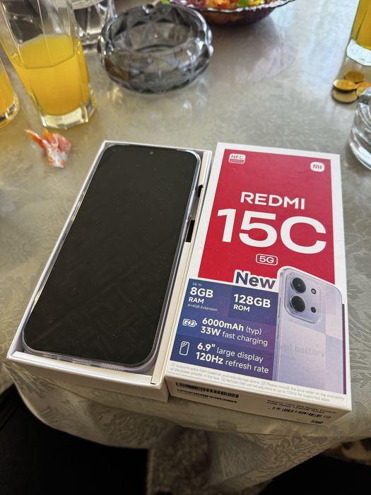 Redmi 15C 5G лилав