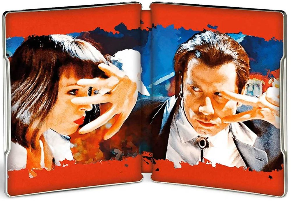 PULP FICTION – Limited Edition Steelbook 4K Ultra HD + Blu-ray Sigilat