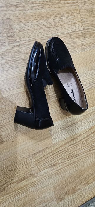 Mocasini / pantofi dama piele, Renda, 36