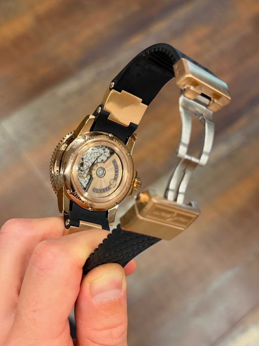 ulysse nardin maxi-marine черно-злато