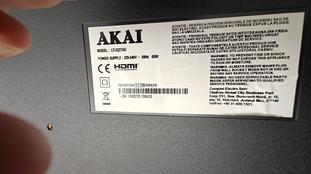 TV Akai LT-3227AD