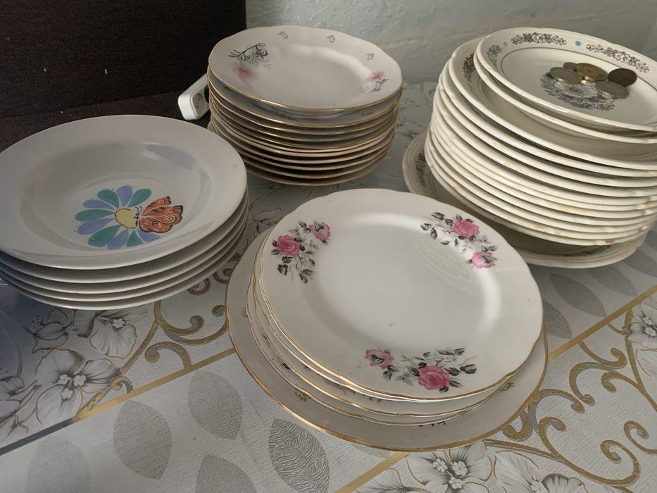 Посуда из дома!!