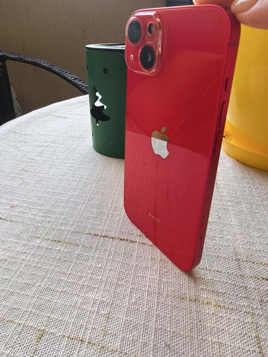 Мобилен телефон Iphone 14 (PRODUCT)RED - 128 GB