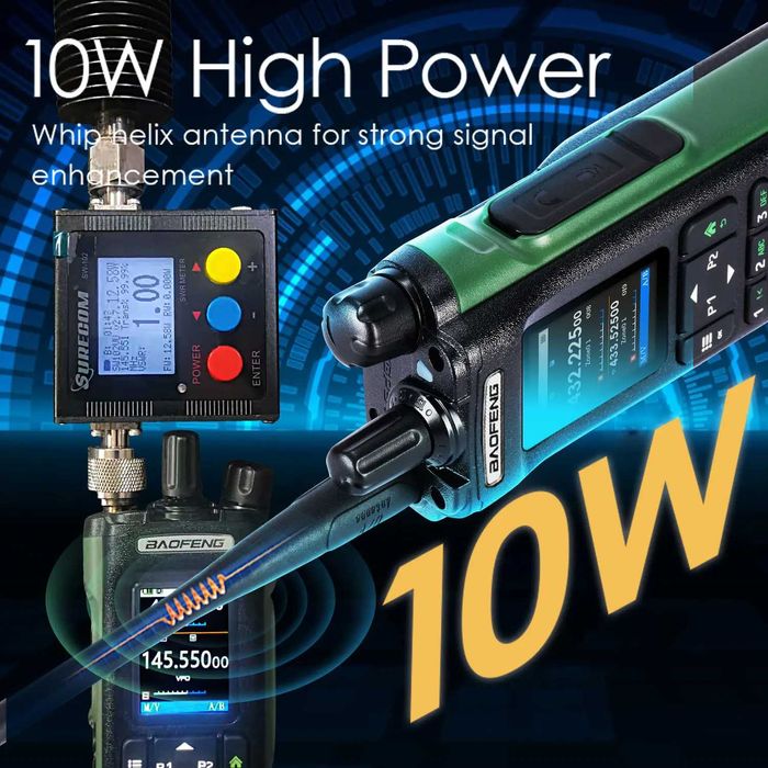 Радиостанция Baofeng UV-32 Air Band 10W GPS