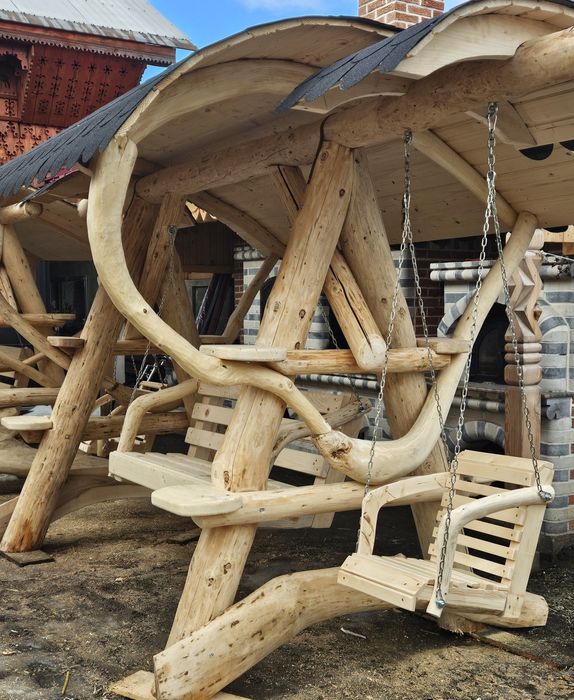 Leagăn foarte robust și foarte bine lucrat