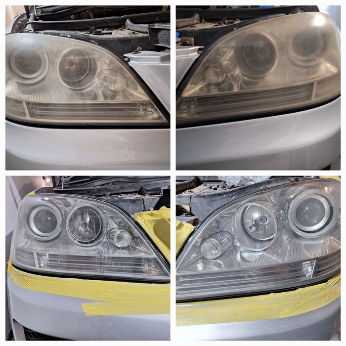 Полиране и пастиране на фарове