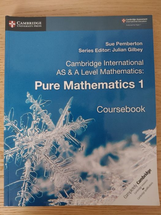 Cambridge Int AS & A level Maths Pure Mathematics Coursebook