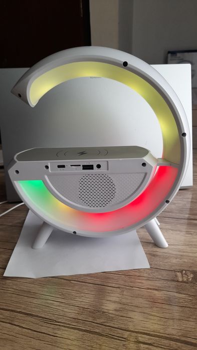 “LED night light alarm clock”