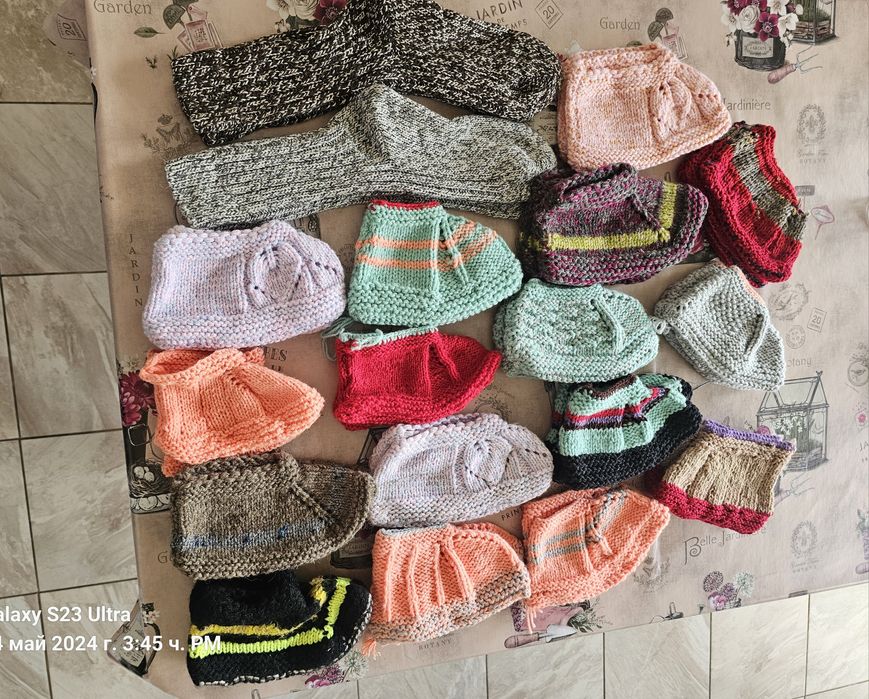 Терлици Прежда МОХЕР - Ръчно Плетиво на Обърч