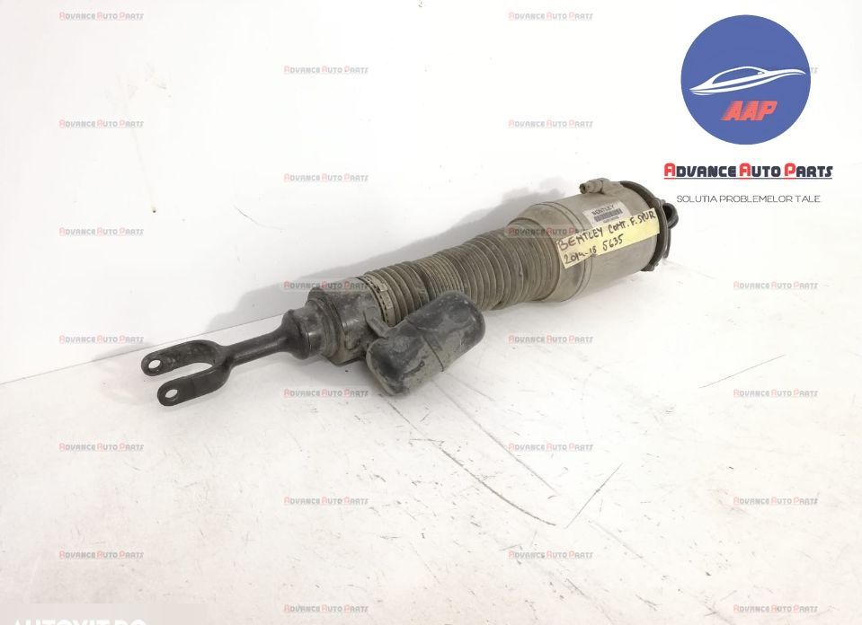 Perna aer stanga fata cod 4W0616039B - originala Bentley Continental F