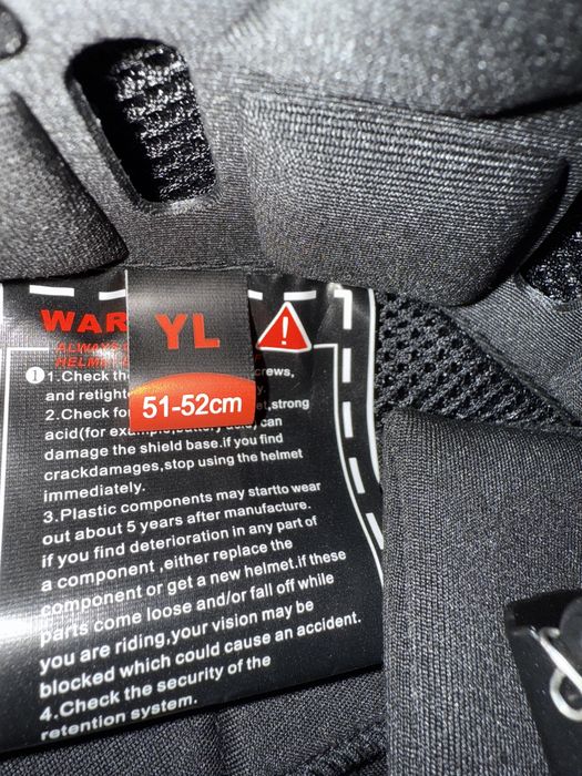 Casca moto model Vito Child Full-Face marime YL 51-52 cm