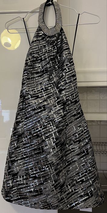 Официална рокля с пайети