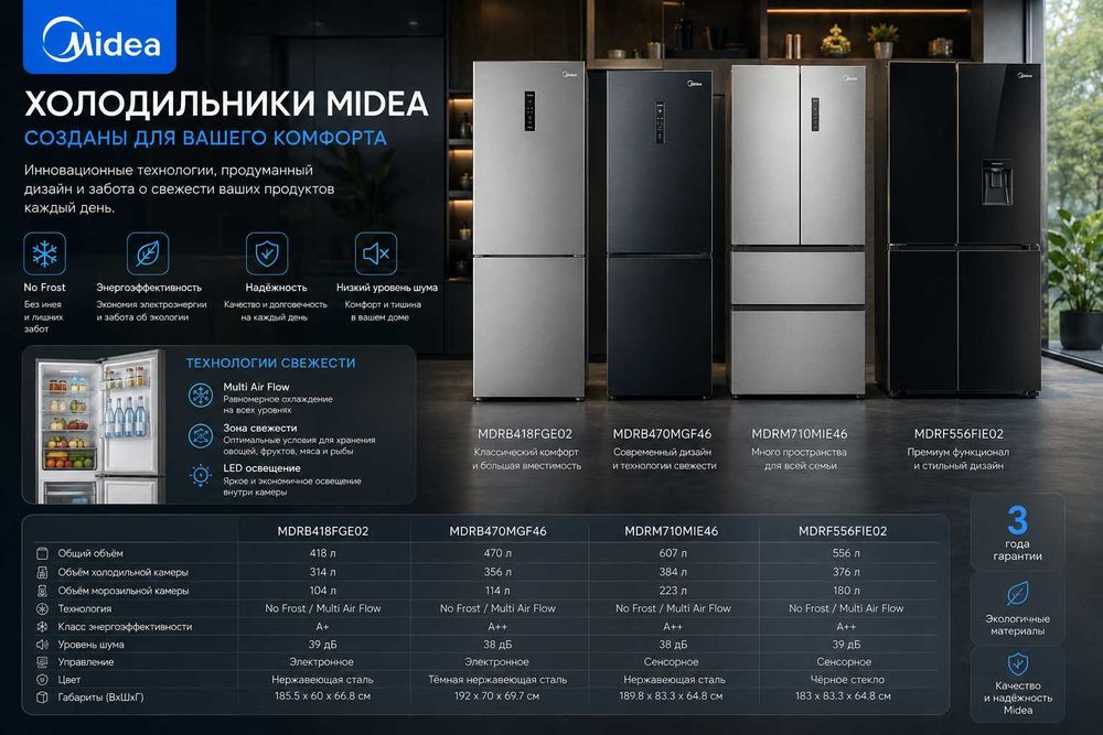 Холодильник Midea Xolodilnik Midea
