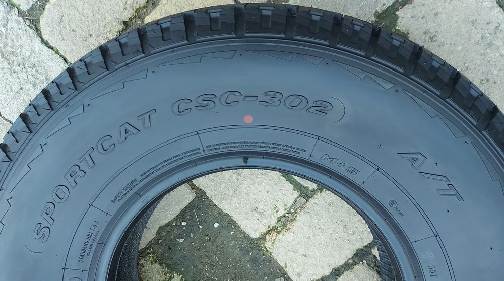 O bucată 30x9.50 R15 LT 104Q 6PR Chengshan Spor Tcat CSC-302 A/T M+S