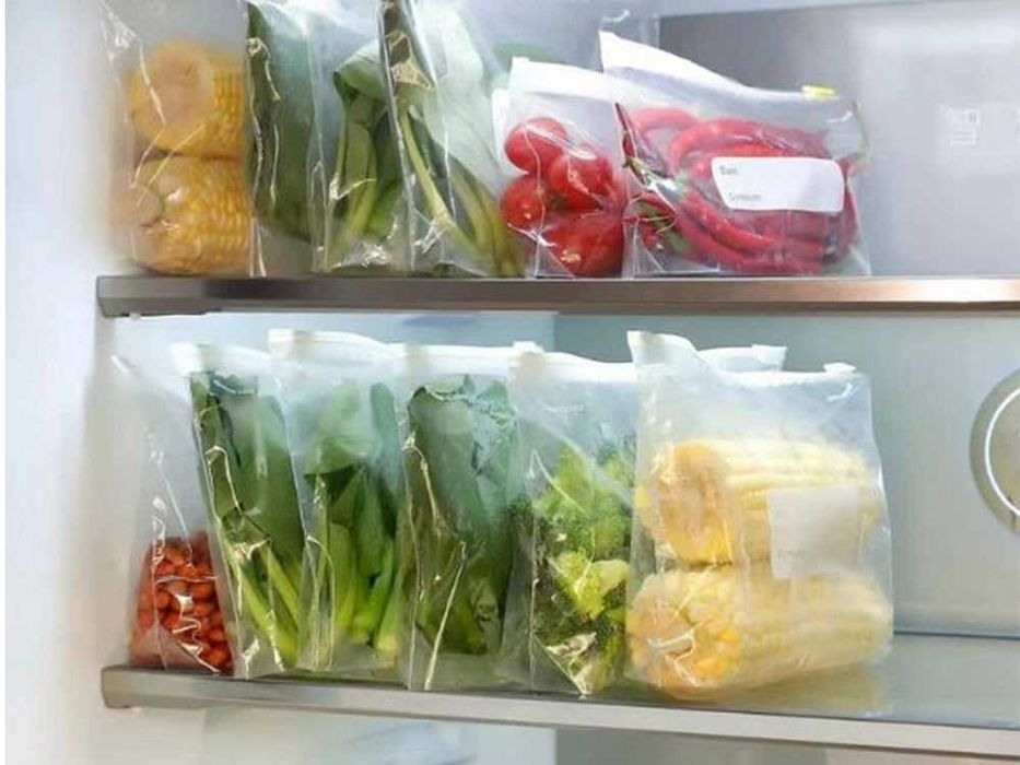 Затварящи се пликове за храна – капацитет 1200 мл, 15 броя в комплект