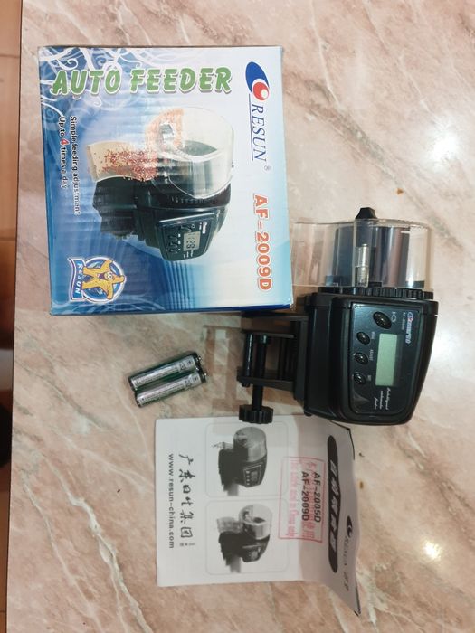 Автокармушка для мелких аквариумных рыб