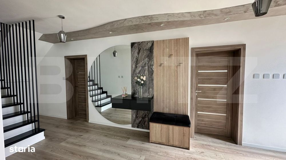 Casa moderna, complet utilata si mobilata