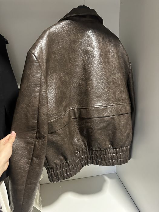 Кафяво кожено яке MissGuided