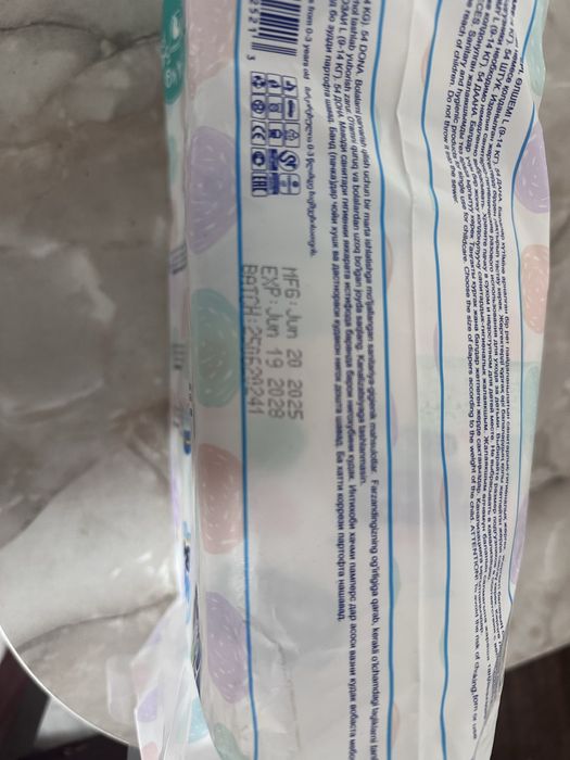 Памперс размер 4Л