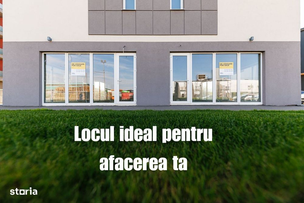 Spatii comerciale cu suprafete intre 60 - 153 mp - Comision 0%