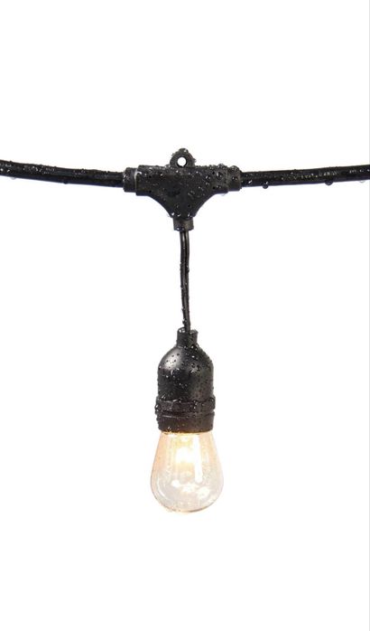 Ghirlanda luminoasa LED 15m, Alb cald 3000k, E27, 50 Hz, 22.5 W