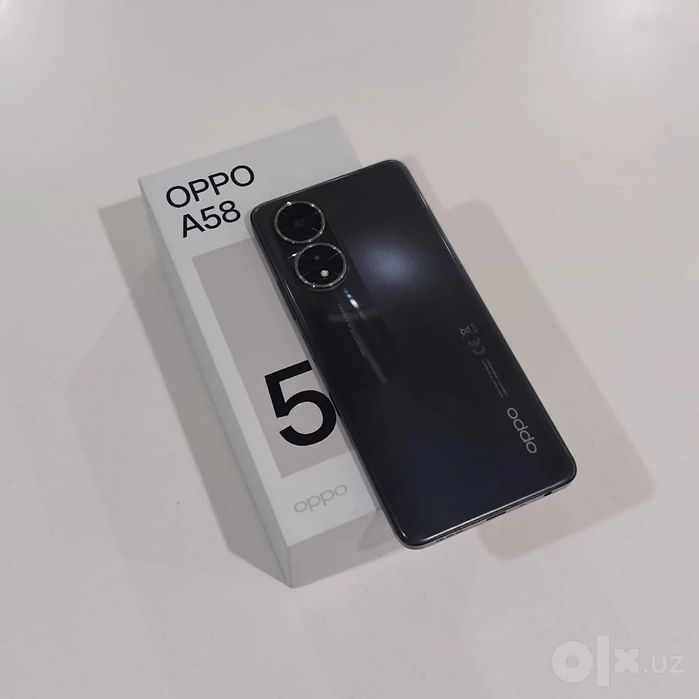 OPPO A58 — 8/128 GB, хороший экран и батарея