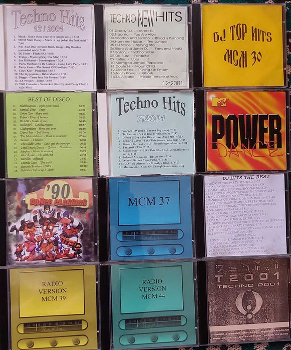 Компакт дискове, компилация, денс музика, музика