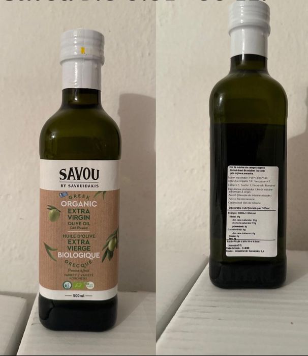 Ulei de măsline extravirgin BIO 0,5L