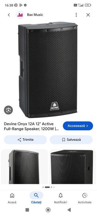Vând boxa devine 12 inchi