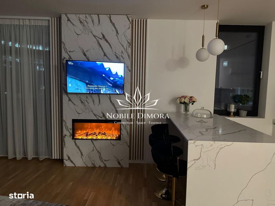 ISHO - Apartament cu 4 camere de lux, 2 bai, 2 balcoane, parcare priva