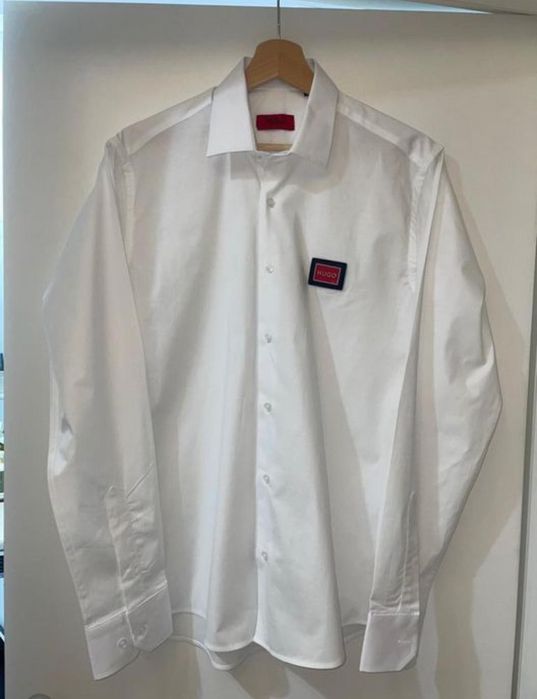 Camasa Hugo Boss Noua Albă