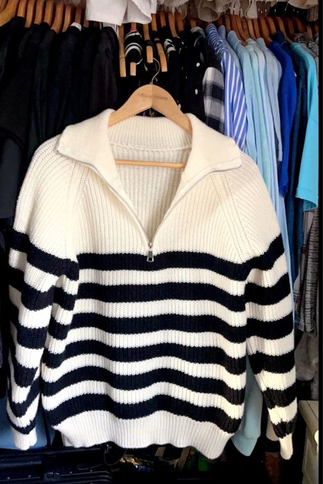 Кофта M, чёрно-белый, в отличном состоянии