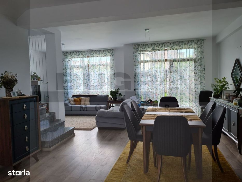 Duplex de inchiriat, 120mp utili, 300 teren, parcare, Romul Ladea