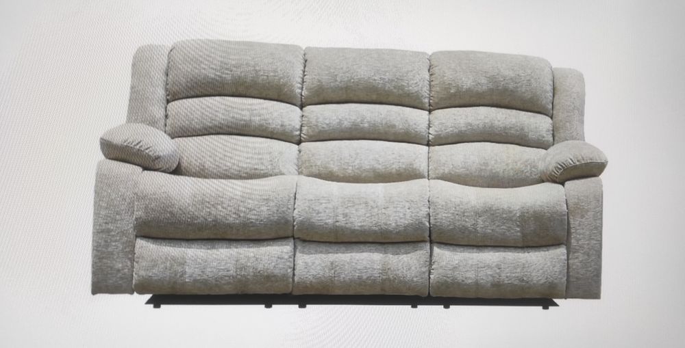 Set canapea cu 2 fotolii, sistem recliner